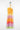 ANNITA OMBRE PLISSE S/L CUT OUT MIDI DRESS