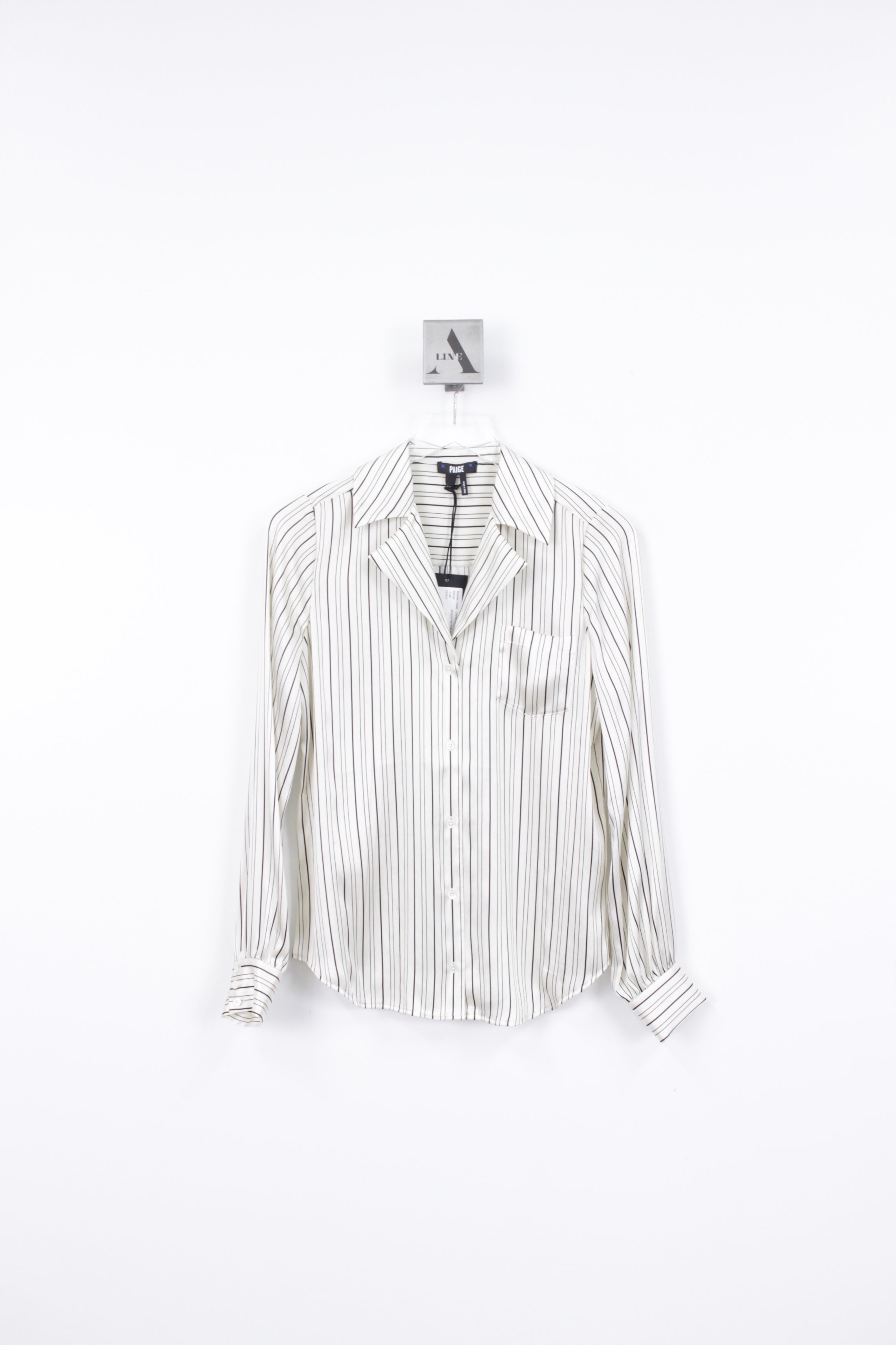 Capriana Shirt - Antique White/Black